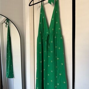 Le Tigre Green Embroidered Garment